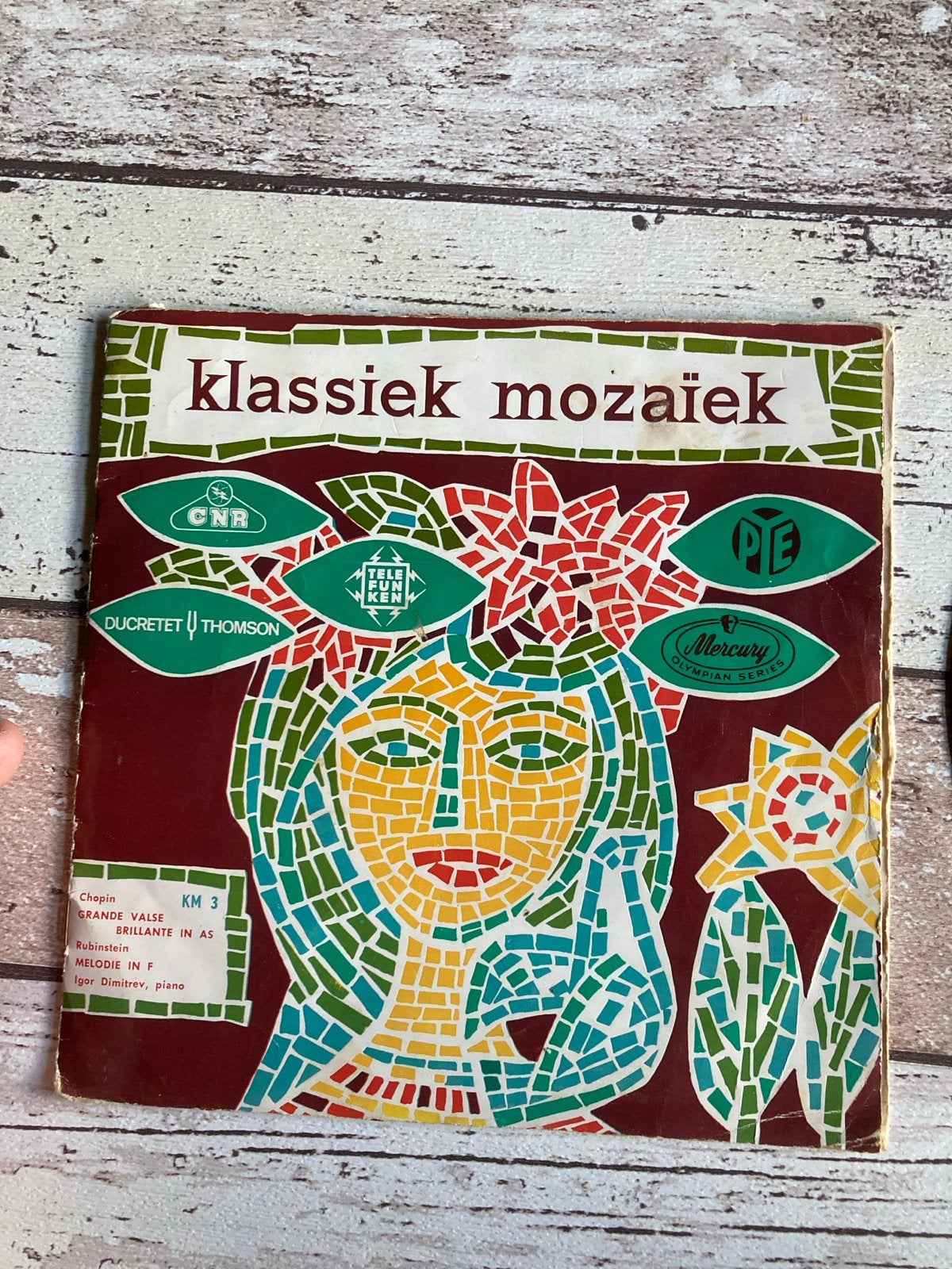 Klassiek Mozaïek KM 3 - Chopin, Rubinstein, Dimitrev, Ophalen of Verzenden, Romantiek, Gebruikt, Kamermuziek