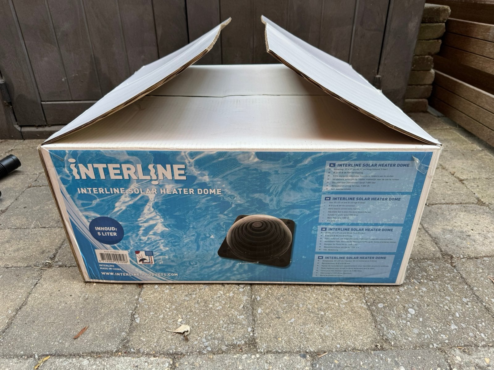 Interline Solar Heater Dome zwembad verwarming IZGS!!, Ophalen, Zo goed als nieuw, Verwarming