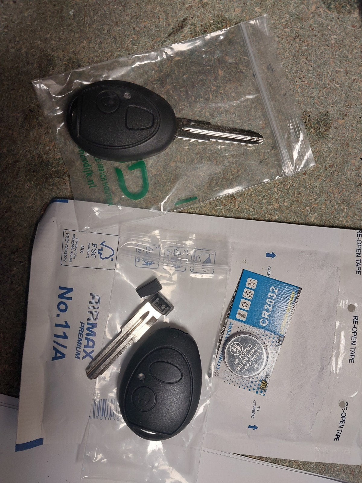 Land Rover Discovery sleutel met batterij, Verzenden, Nieuw, Land Rover