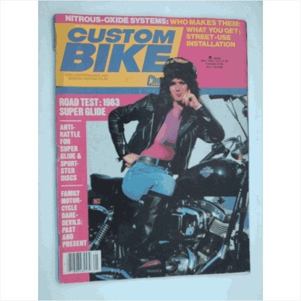 Costum Bike Choppers Tijdschrift 1983 Mei #1 Engels, Boeken, Ophalen of Verzenden, Gelezen, Overige merken