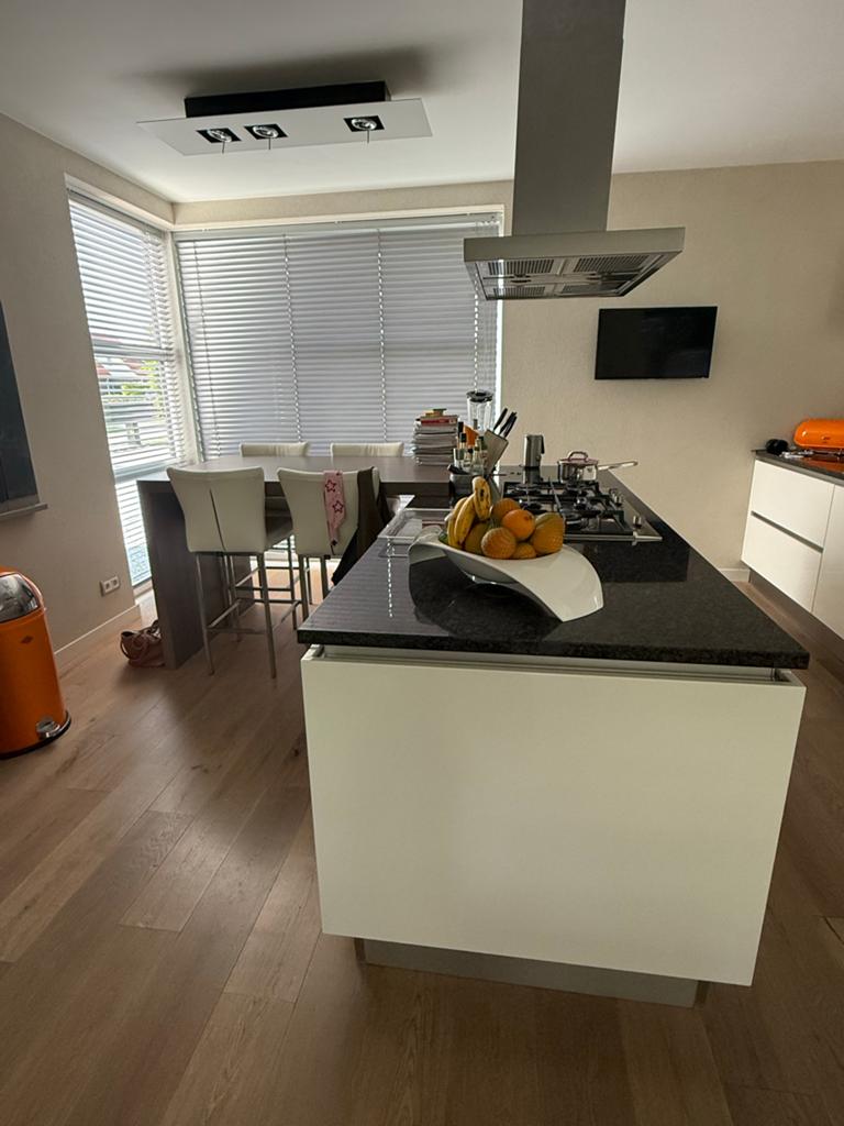 Modern kookeiland en bar ( next ), Huis en Inrichting, Ophalen, Gebruikt, Wit, Overige typen