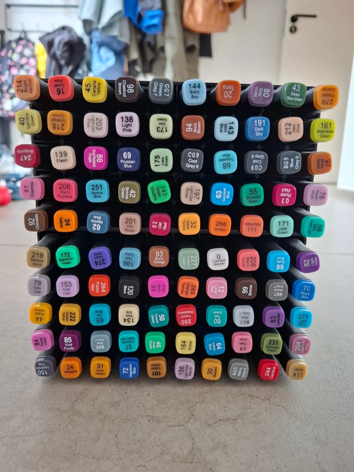 100st alcoholmarkers, Ophalen