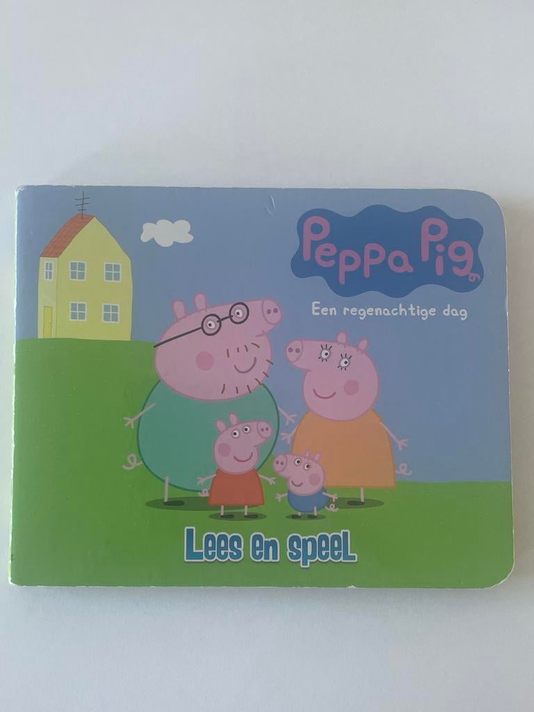 Peppa Pig: Een regenachtige dag - Lees en speel boekje, Ophalen of Verzenden, Gelezen, 2 tot 3 jaar