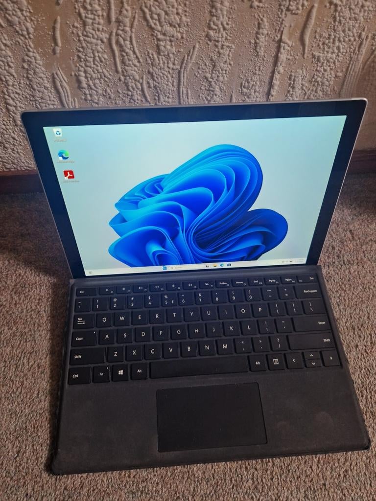Microsoft Surface Pro i5-7300U, 4GB , 128GB SSD, Win 11 Pro, Ophalen, Surface Pro, Gebruikt, 128 GB