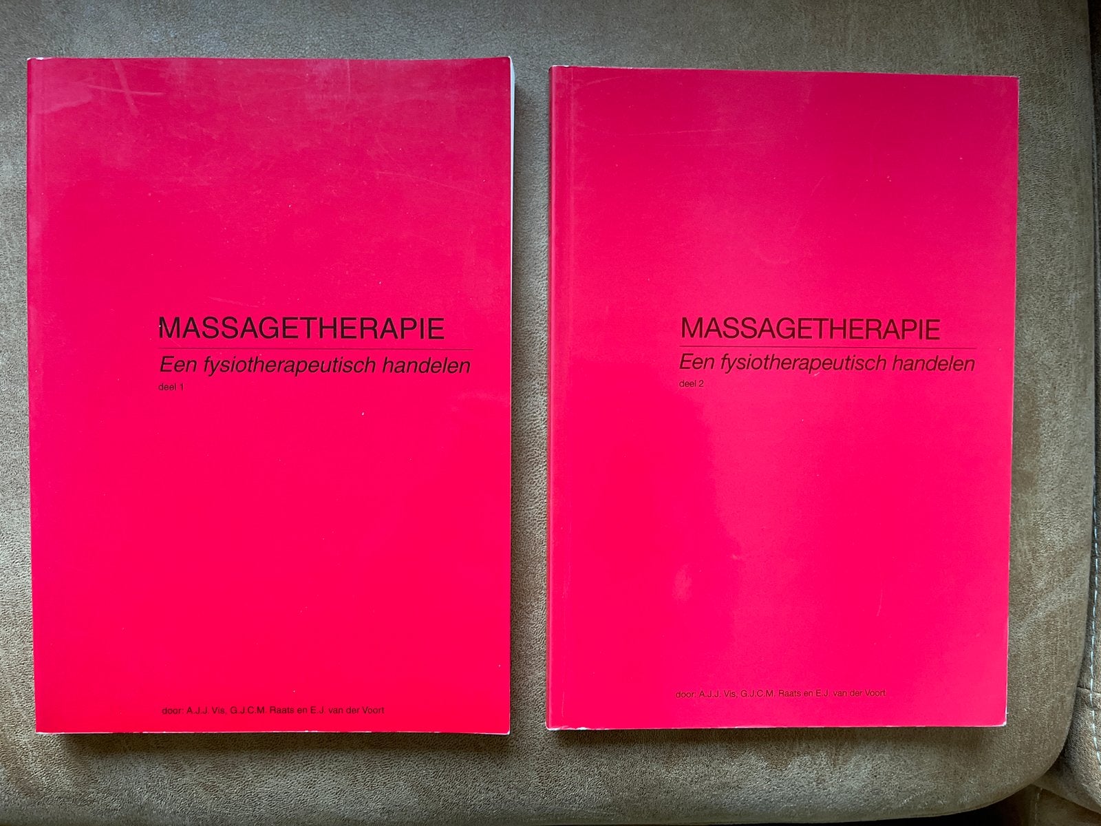 Massage Therapie: Een fysiotherapeutisch handelen (2 delen), Ophalen of Verzenden, Beta, Gelezen, HBO