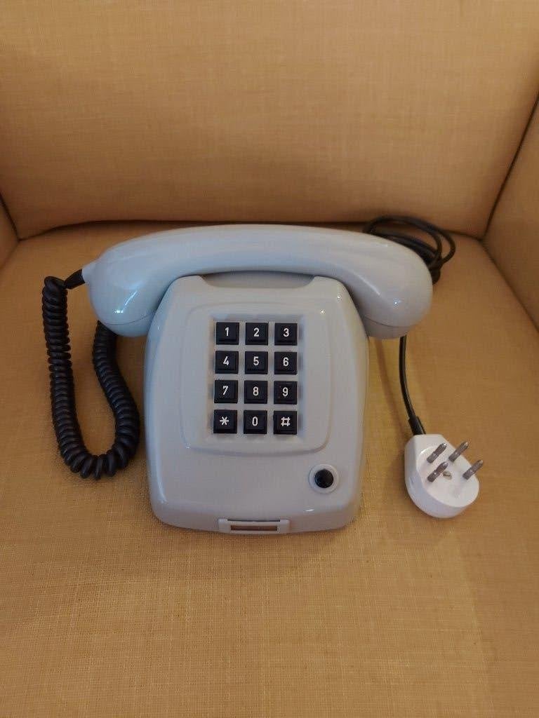 Vintage PTT T65 TDK  telefoon. Druktoets., Ophalen of Verzenden, Gebruikt