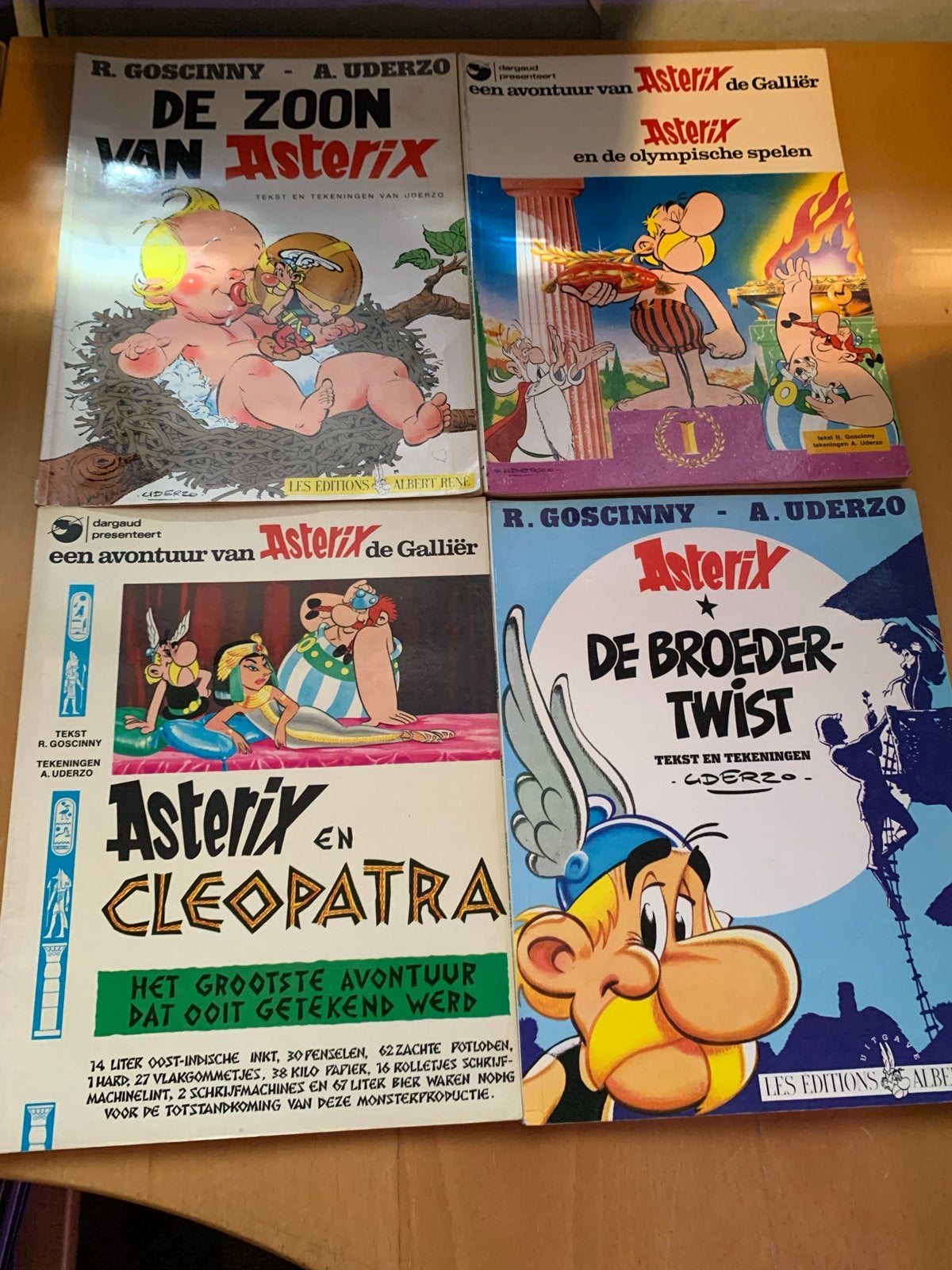 Grote collectie Asterix en Obelix stripboeken 14 stuks, Boeken, Meerdere stripboeken, Ophalen, Gelezen