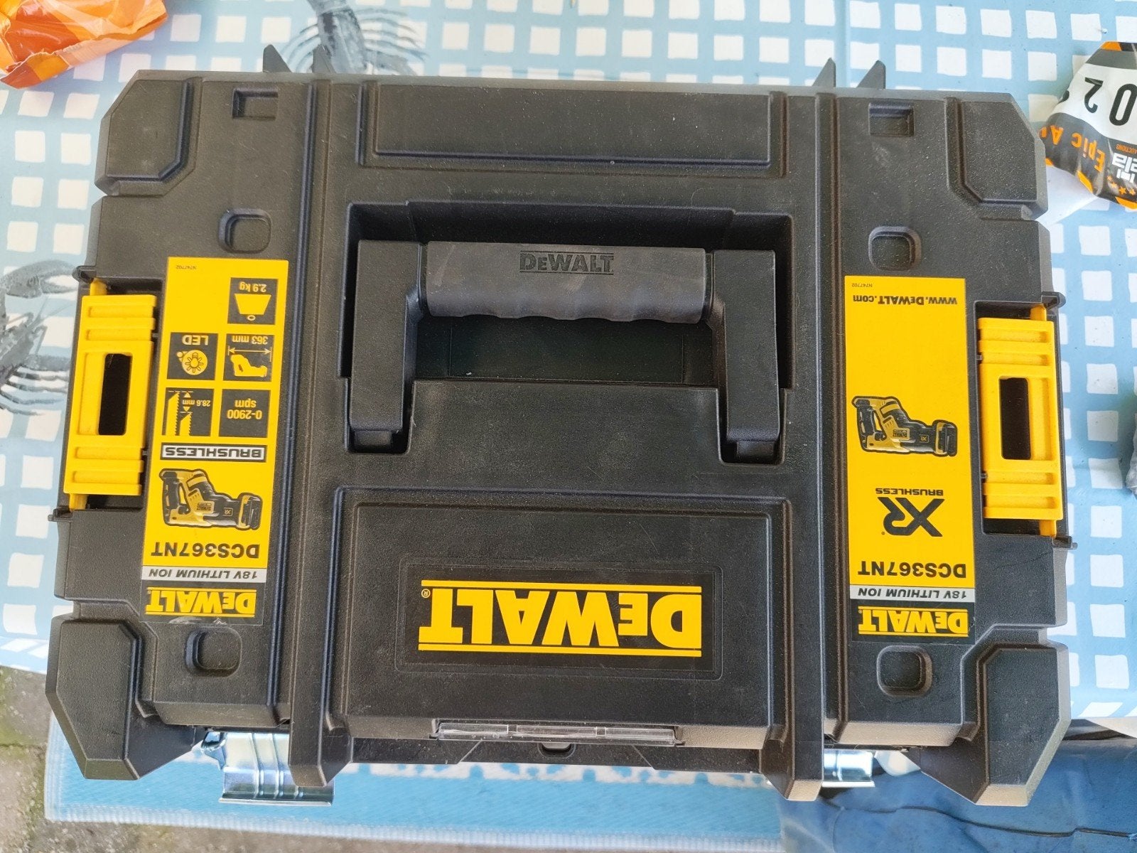 DeWalt TSTAK Gereedschapskoffer - Leeg, Doe-het-zelf en Verbouw, Gereedschap | Handgereedschap, Ophalen of Verzenden