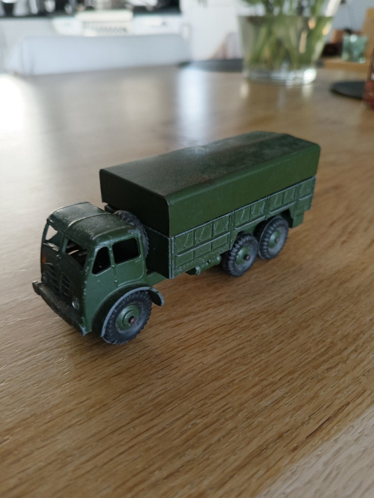 Dinky Toys 622 10 Ton Army Truck - Vintage Militair Voertuig, Ophalen of Verzenden, Gebruikt