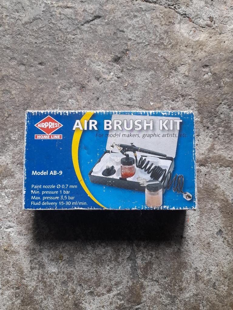 Airbrush Kit Airpress AB-9, Ophalen of Verzenden, Nieuw, Airbrush en Toebehoren