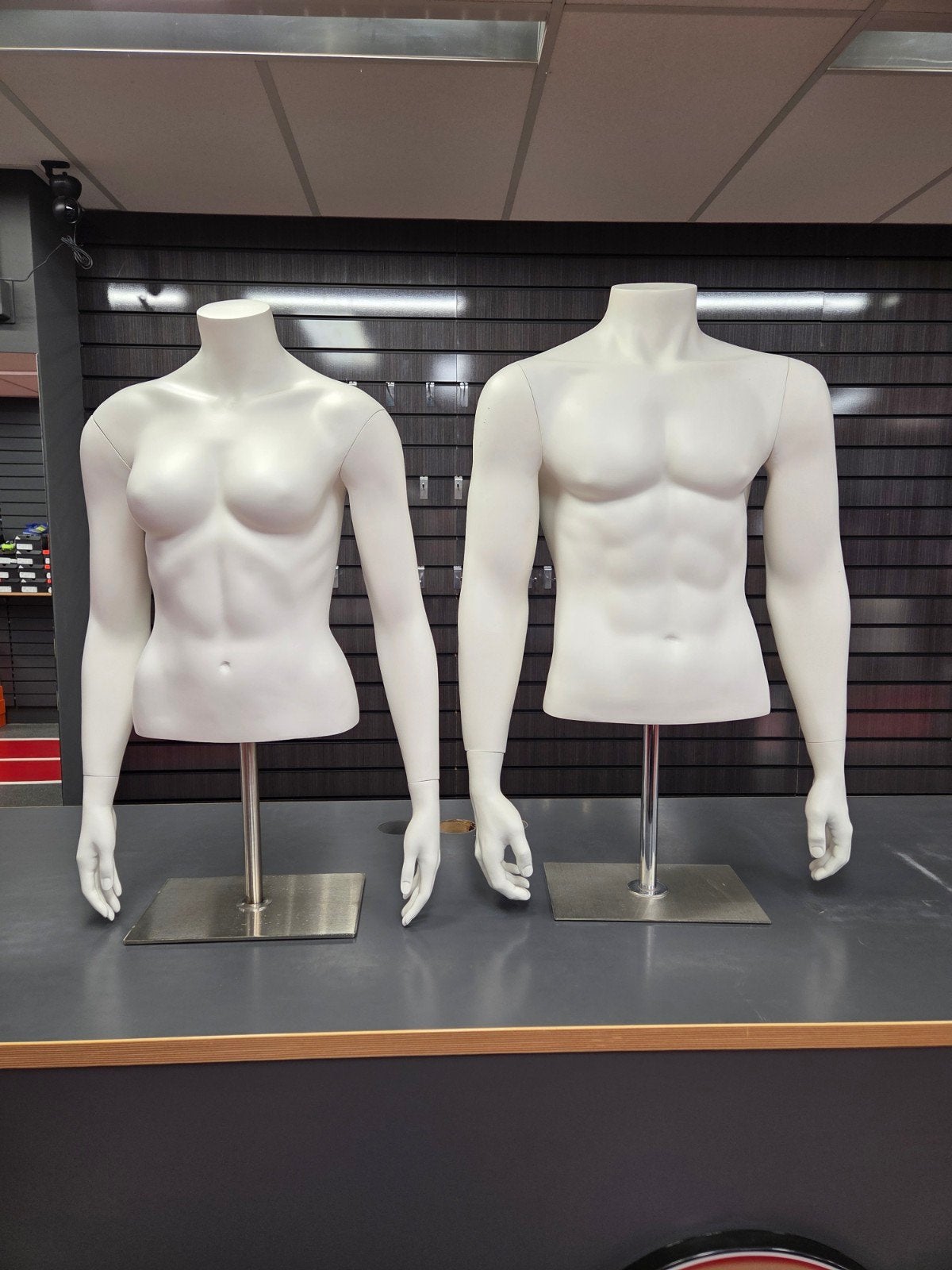 torso paspoppen (man en vrouw), Onbekend, Ophalen of Verzenden, Zo goed als nieuw