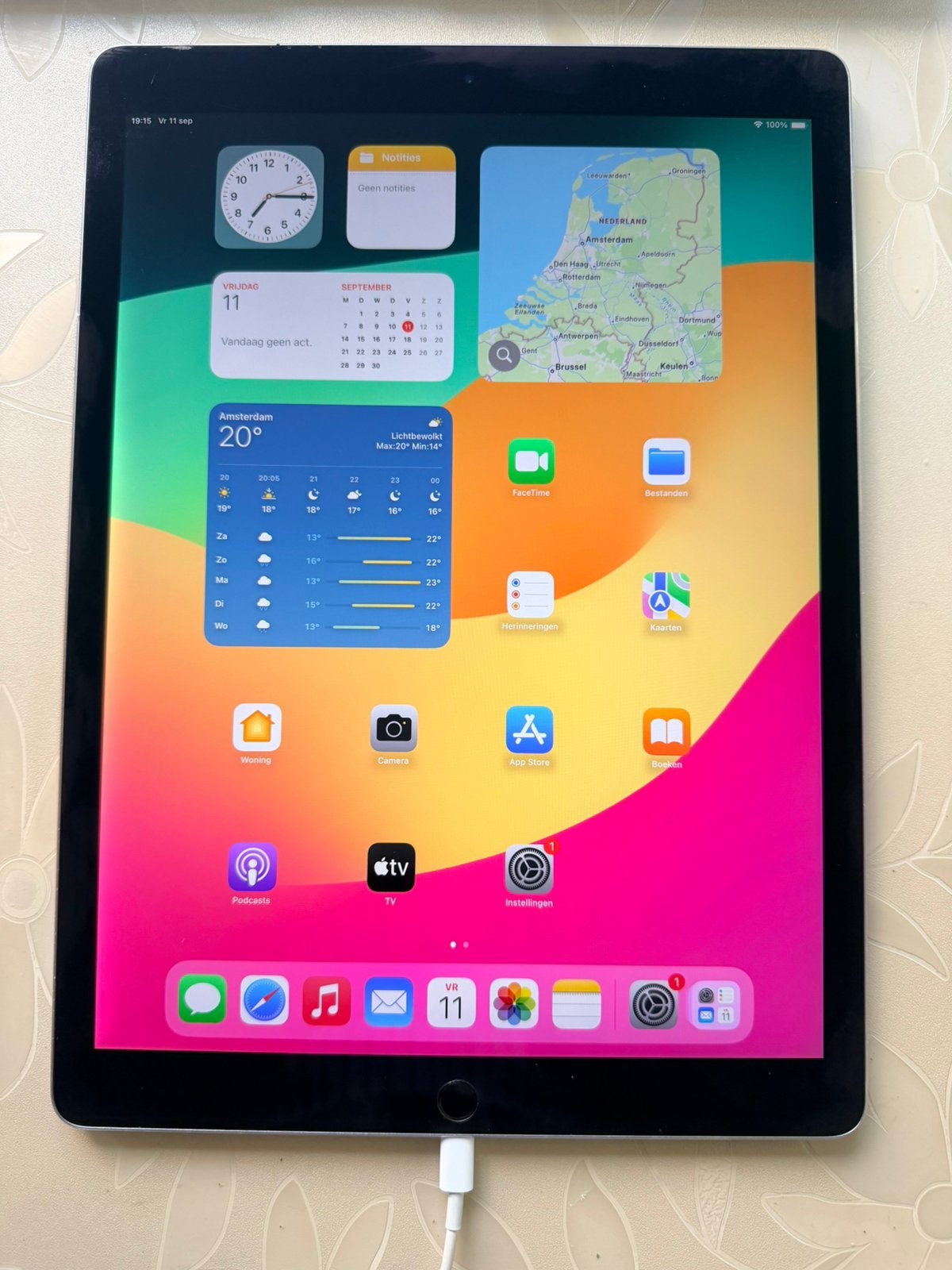Ipad pro Gen 2. 13 inch. 64 GB. Wifi +4G. A1671, Computers en Software, Ophalen, Zwart, Apple iPad Pro, 64 GB