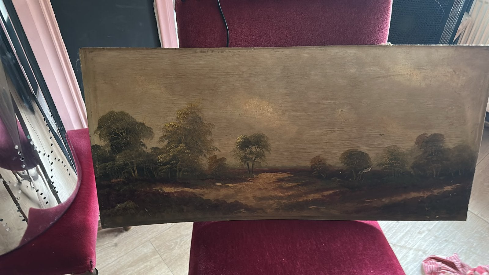Antieke schilderijen, Ophalen, Overige stijlen, Origineel werk, Overige onderwerpen