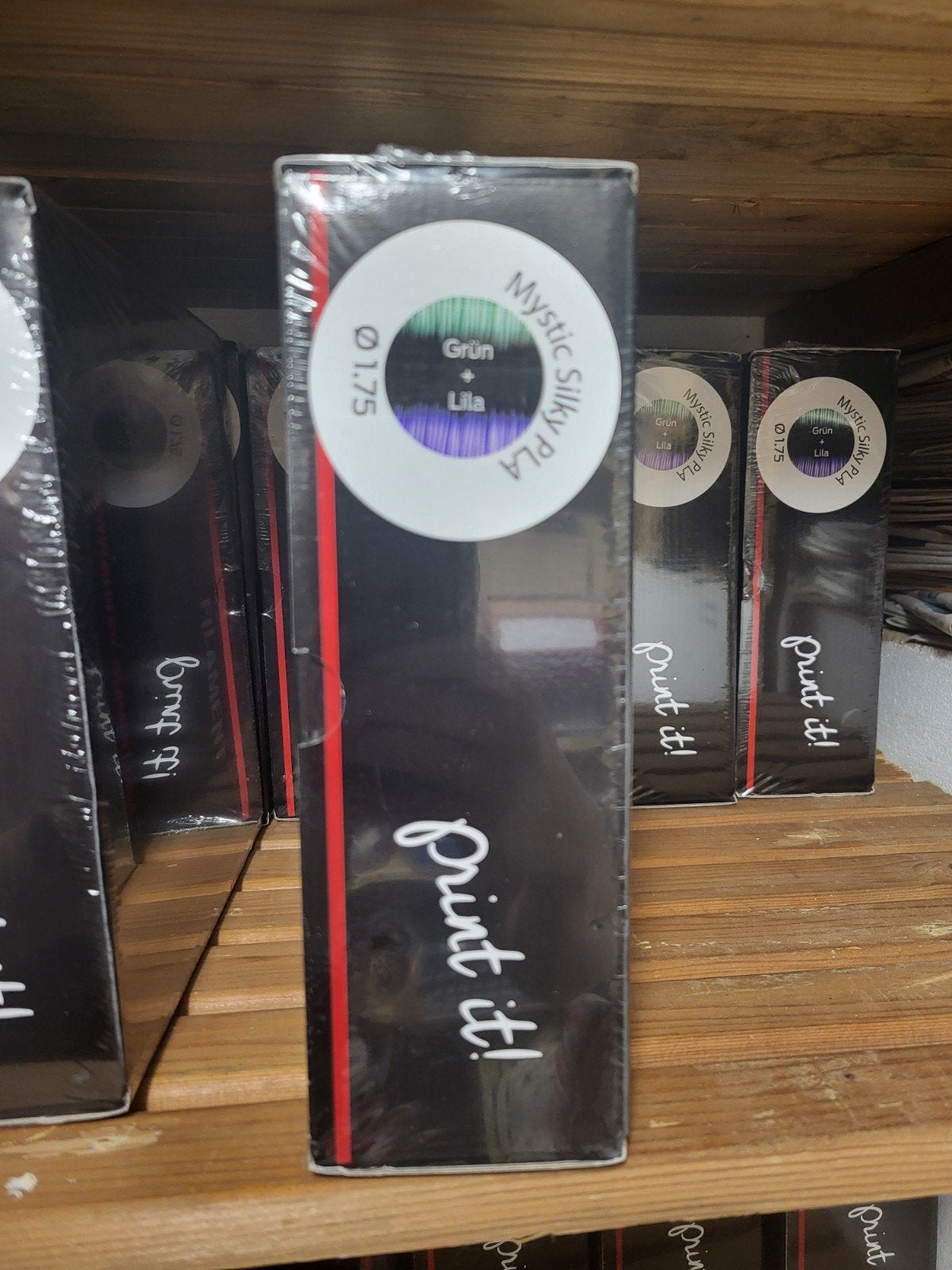 Redline Filament Mystic Silky PLA Groen + Lila Ø1.75, Ophalen of Verzenden, Nieuw, Filamentrollen