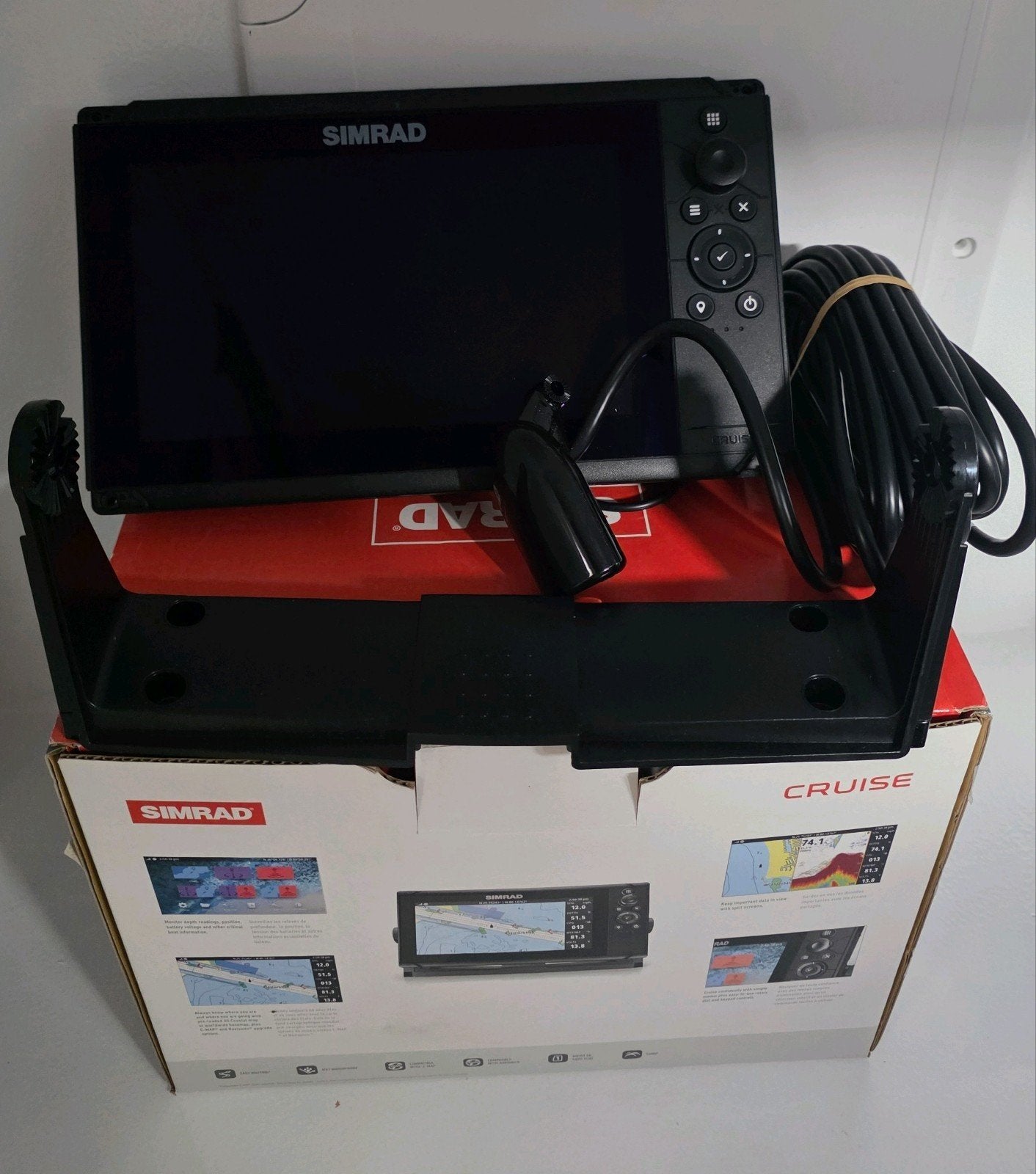 Simrad Cruise 9 kaartplotter/fishfinder, Watersport en Boten, Ophalen of Verzenden, Nieuw, Kaartplotter of Fish Finder