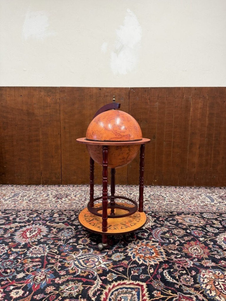 Klassiek Italiaanse Drankglobe Wereldbol Vloermodel, Ophalen