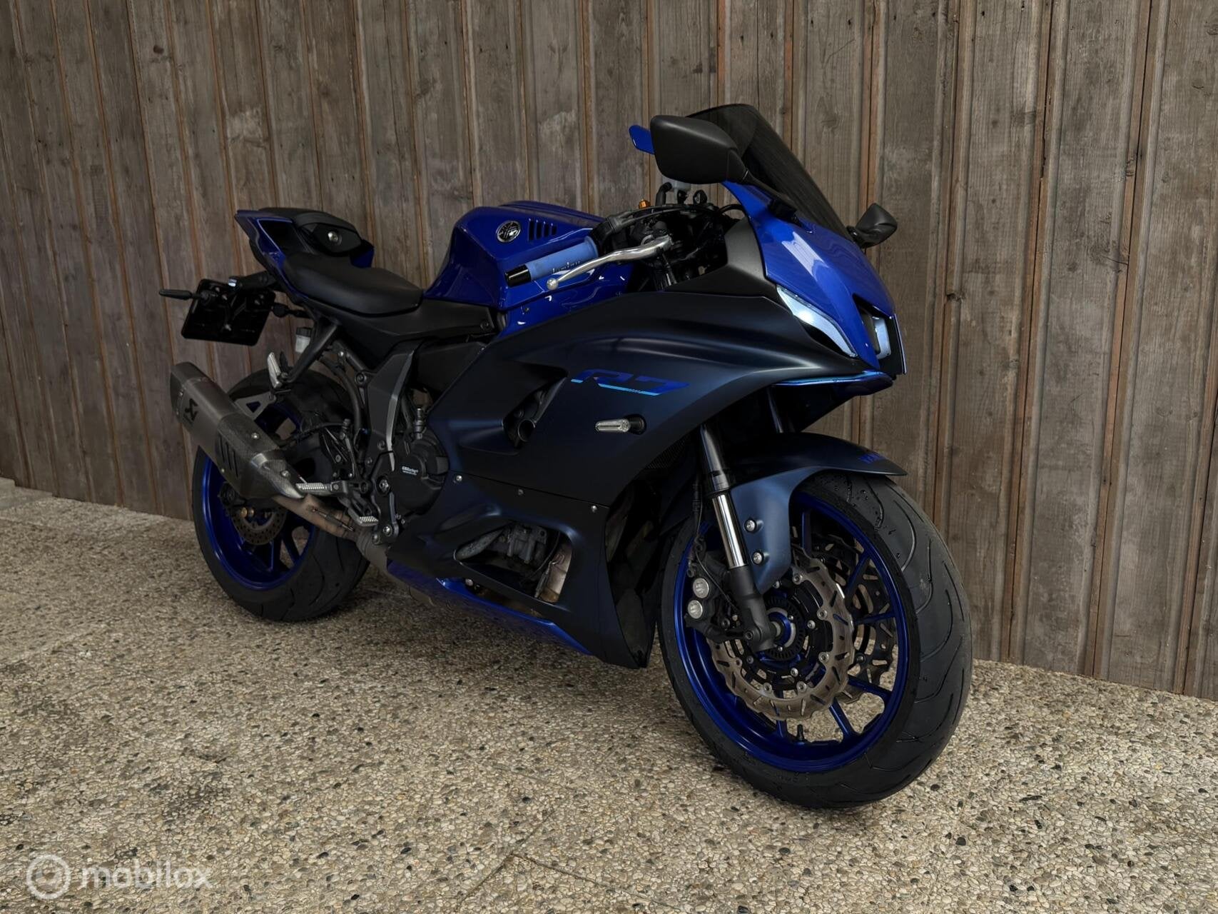 Yamaha R7 2022 / A2 / Akrapovic / Quickshifter / 35KW, Motoren, Bedrijf, Sport, 689 cc, Sportuitlaat