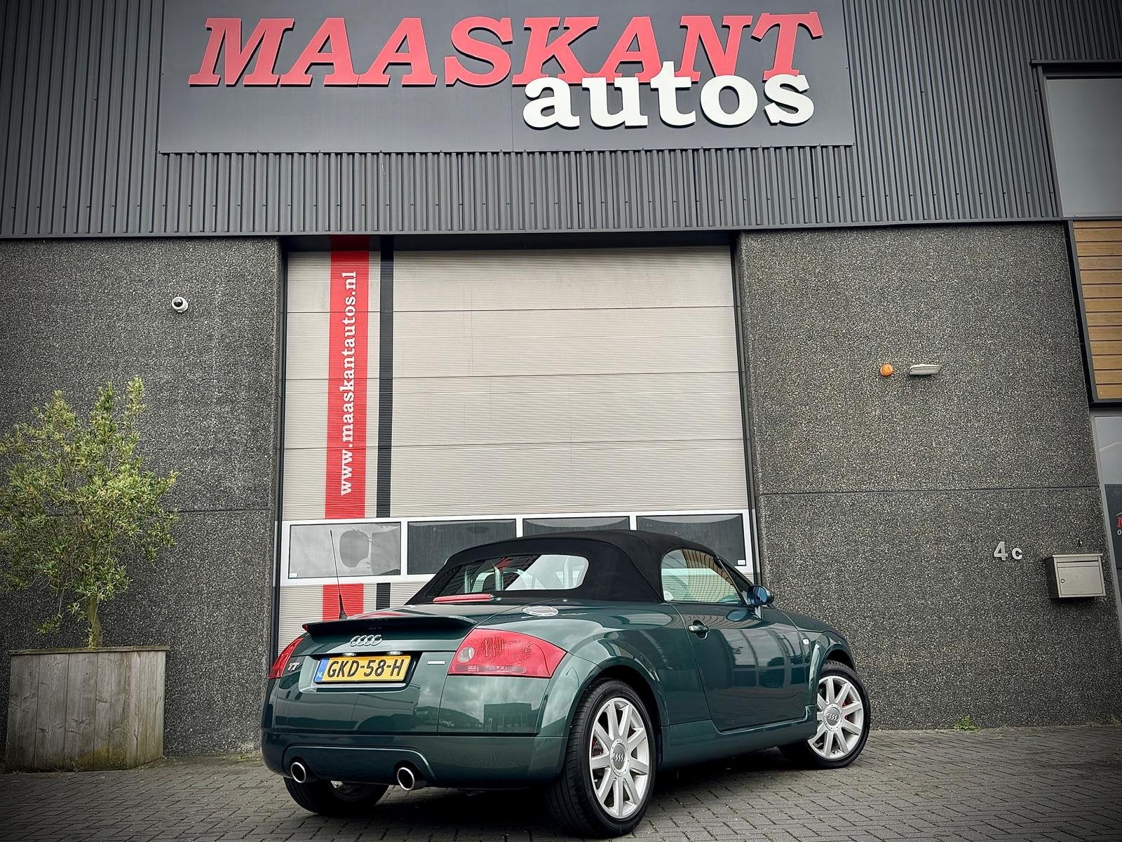 Audi TT 1.8 5v Turbo / Cabriolet / Quattro / 225pk / Cruise, TT, Gebruikt, Zwart, 4 cilinders