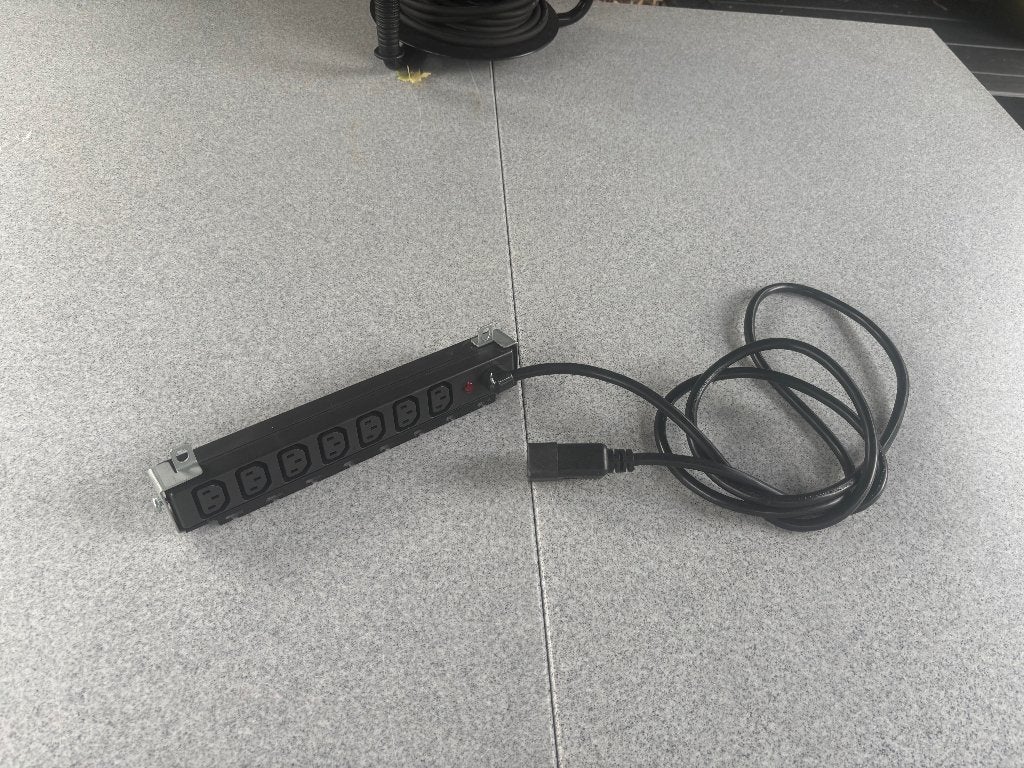 HP rack PDU, Ophalen, Gebruikt