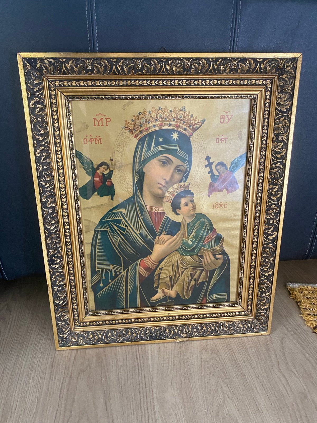 Maria met Kind - Onze-Lieve-Vrouw van Altijddurende Bijstand, Antiek en Kunst, Ophalen of Verzenden