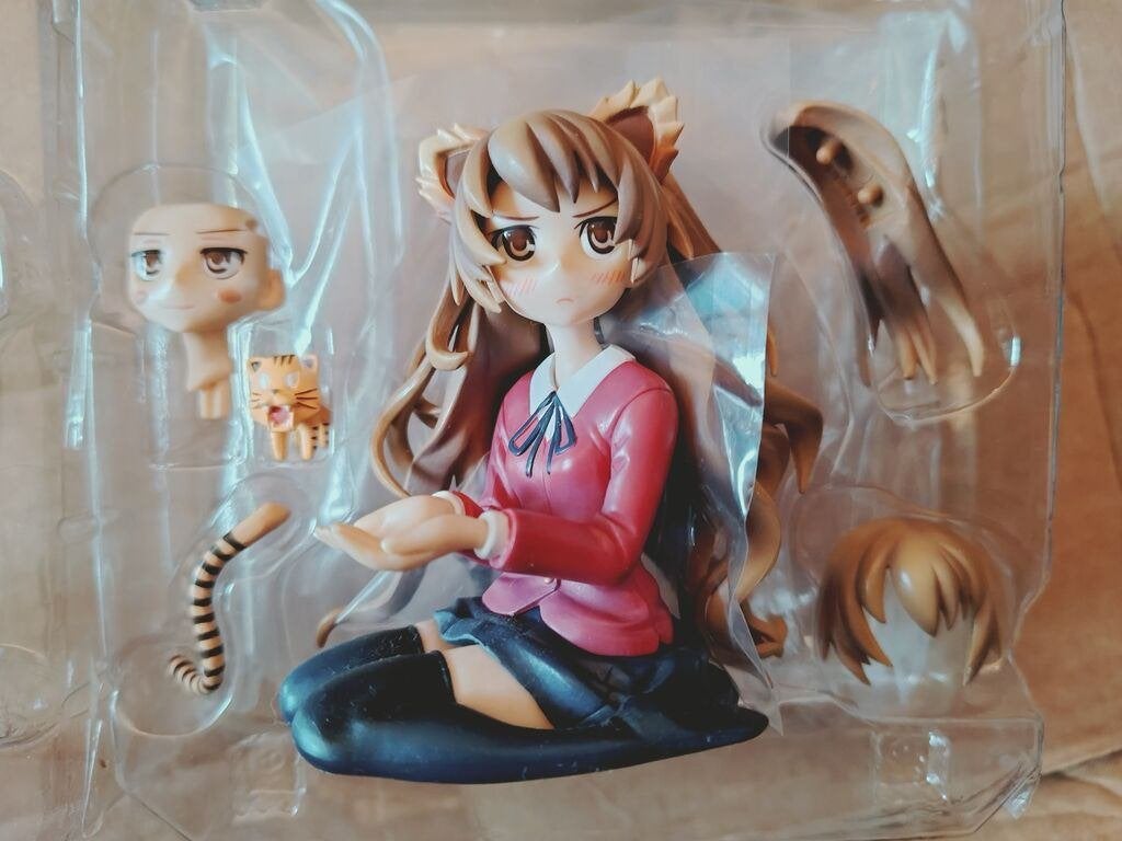Taiga aisaka toradora anime manga figure van wave zeldzaam, Ophalen of Verzenden, Zo goed als nieuw, Overige typen