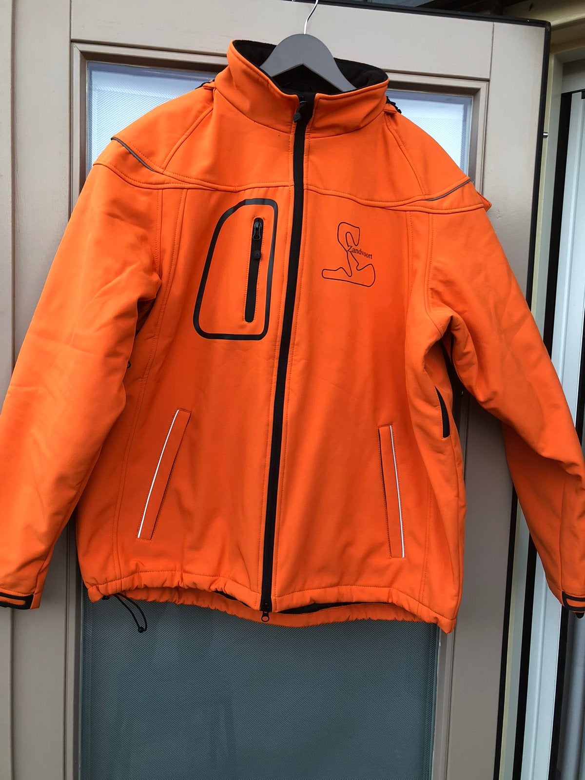Oranje Softshell jas maat XXL, Ophalen of Verzenden, Zo goed als nieuw, Overige maten, Jack