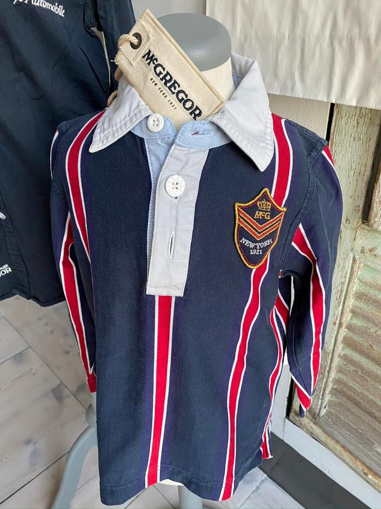 Prachtig rugby poloshirt van McGREGOR size 104, McGregor, Trui of Vest, Ophalen of Verzenden, Zo goed als nieuw