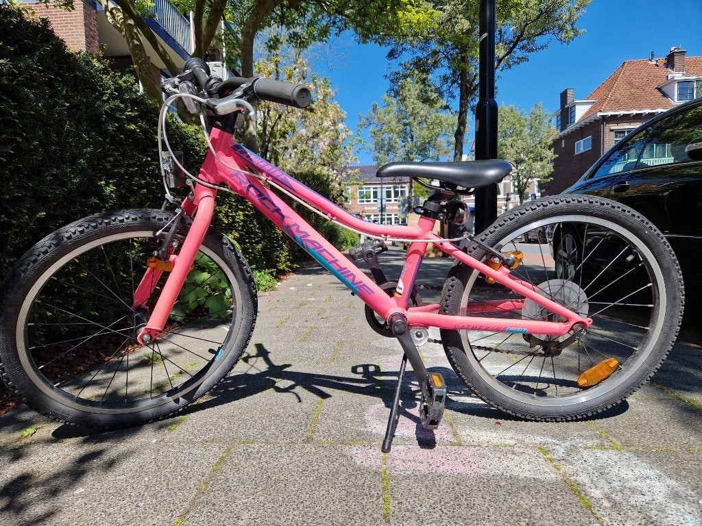 Mountainbike Rock MACHINE Catherine 20 inch vanaf 5 jaar, 20 inch of meer, Gebruikt, Velgrem, Ophalen