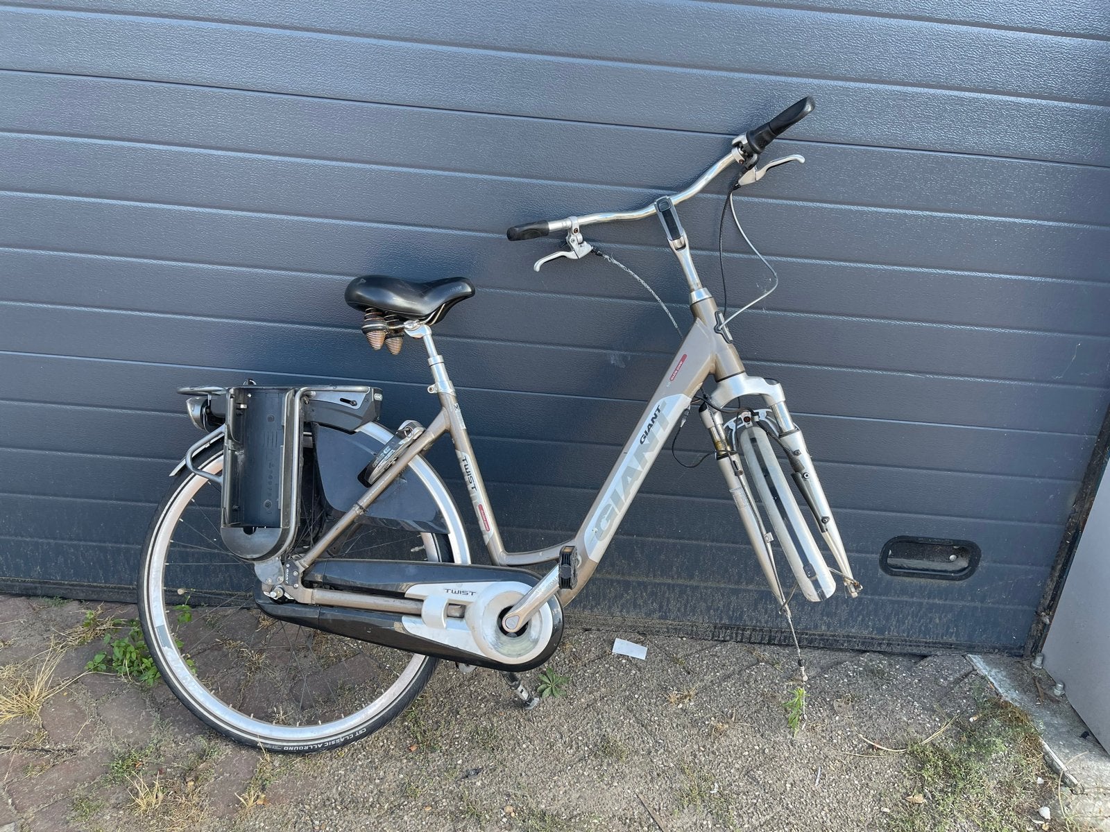 Giant elektrische fiets frame met en sleutels, Fietsen en Brommers, Ophalen of Verzenden, Gebruikt, Elektrische fiets, Frame