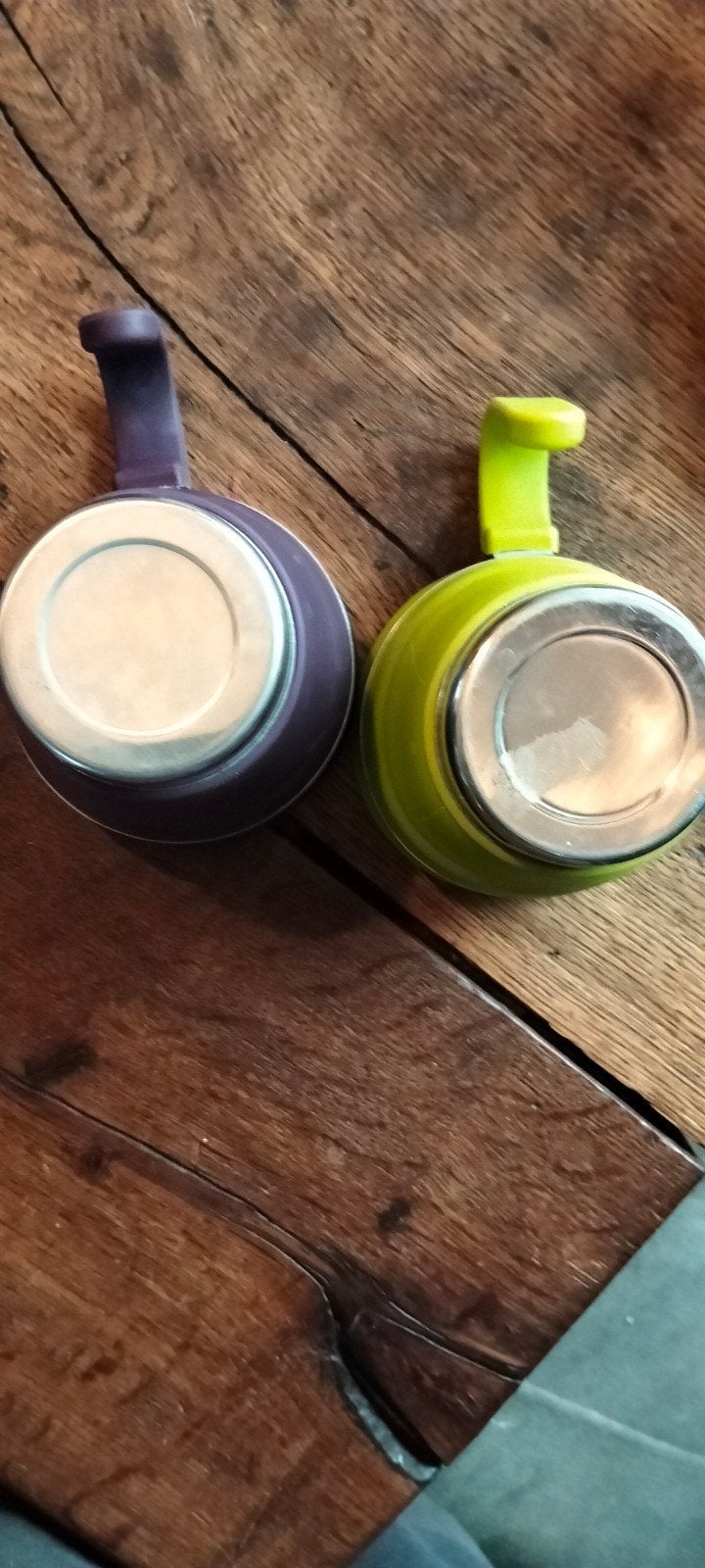 2 vouw bekers mokken mok beker koffie thee camping kamperen, Gebruikt, ., Ophalen of Verzenden, .