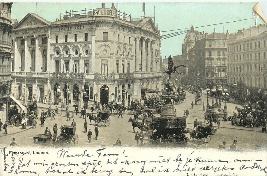 701-461-049 London Piccadilly, Verzamelen, Ansichtkaarten | Buitenland, Verzenden, Voor 1920, Engeland