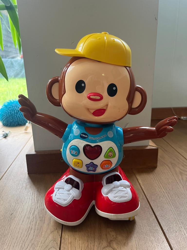 V-Tech swing en speel aap, Kinderen en Baby's, Speelgoed | Vtech, Ophalen, 6 maanden tot 2 jaar