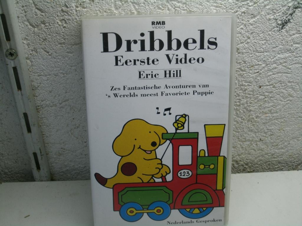 vhs 86a dribbel eerste video eric hil, Cd's en Dvd's, VHS | Kinderen en Jeugd, Alle leeftijden, Ophalen of Verzenden, Gebruikt