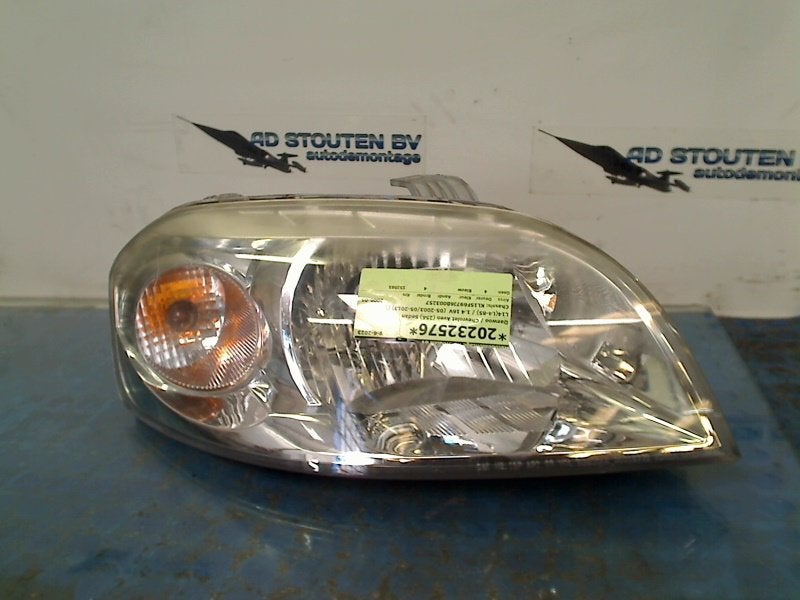 Koplamp Rechts 00016772 Daewoo / Chevrolet Aveo (256) 2006, Gebruikt, Daewoo, General Motors Germany GmbH, Chevrolet.europe@gm.com