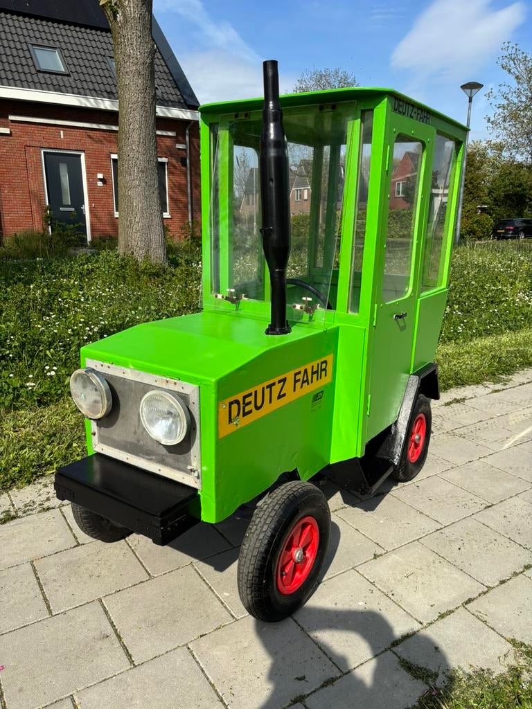 Deutz traptrekker skelter mammoet UNIEK!, Ophalen, Zo goed als nieuw, Overige merken, Duozit