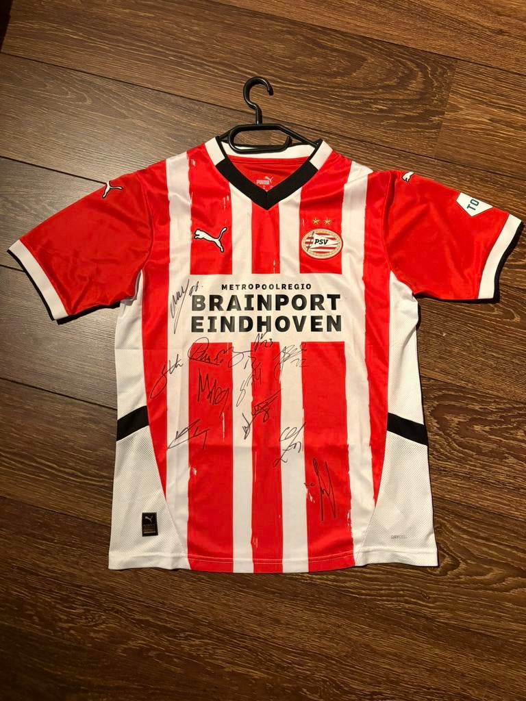 Gesigneerd PSV Shirt, Verzenden, Zo goed als nieuw, PSV, Shirt