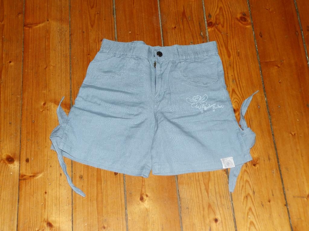 mooie linnen katoenen Barbara Farber short maat 98, Broek, Meisje, Ophalen of Verzenden, Zo goed als nieuw