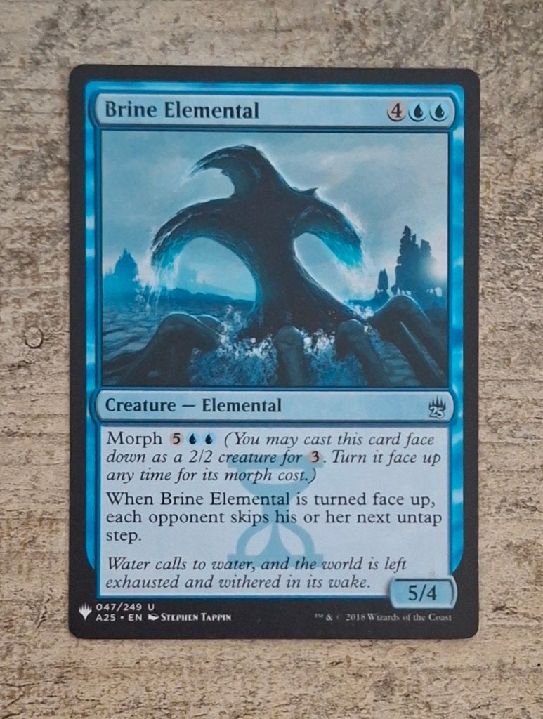 Brine Elemental - Magic the Gathering, Verzenden, Gebruikt, Losse kaart