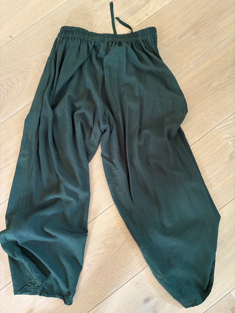 Annapart donkergroene broek XL, Annapart, Maat 42/44 (L), Ophalen of Verzenden, Zo goed als nieuw