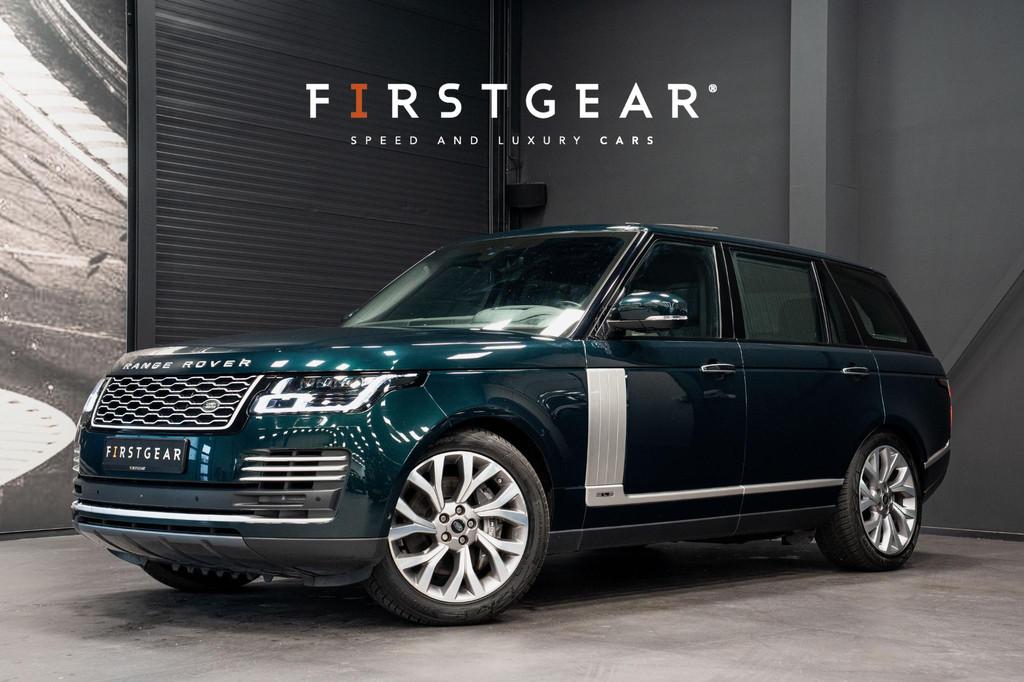 Land Rover Range Rover 2.0 P400e LWB Autobiography *Meridian, Auto's, Land Rover, 404 pk, Gebruikt, Zwart, 4 cilinders
