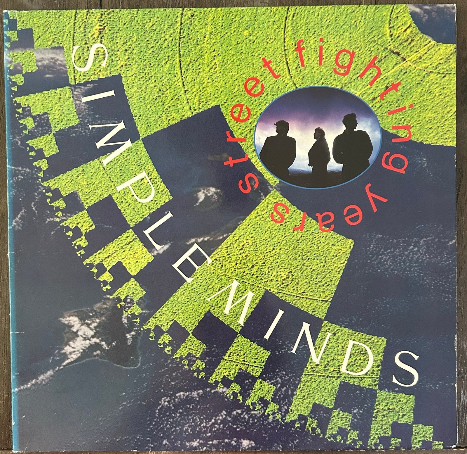 Simple Minds - Street Fighting Years (LP), LP, Gebruikt, Ophalen of Verzenden, Gatefold hoes