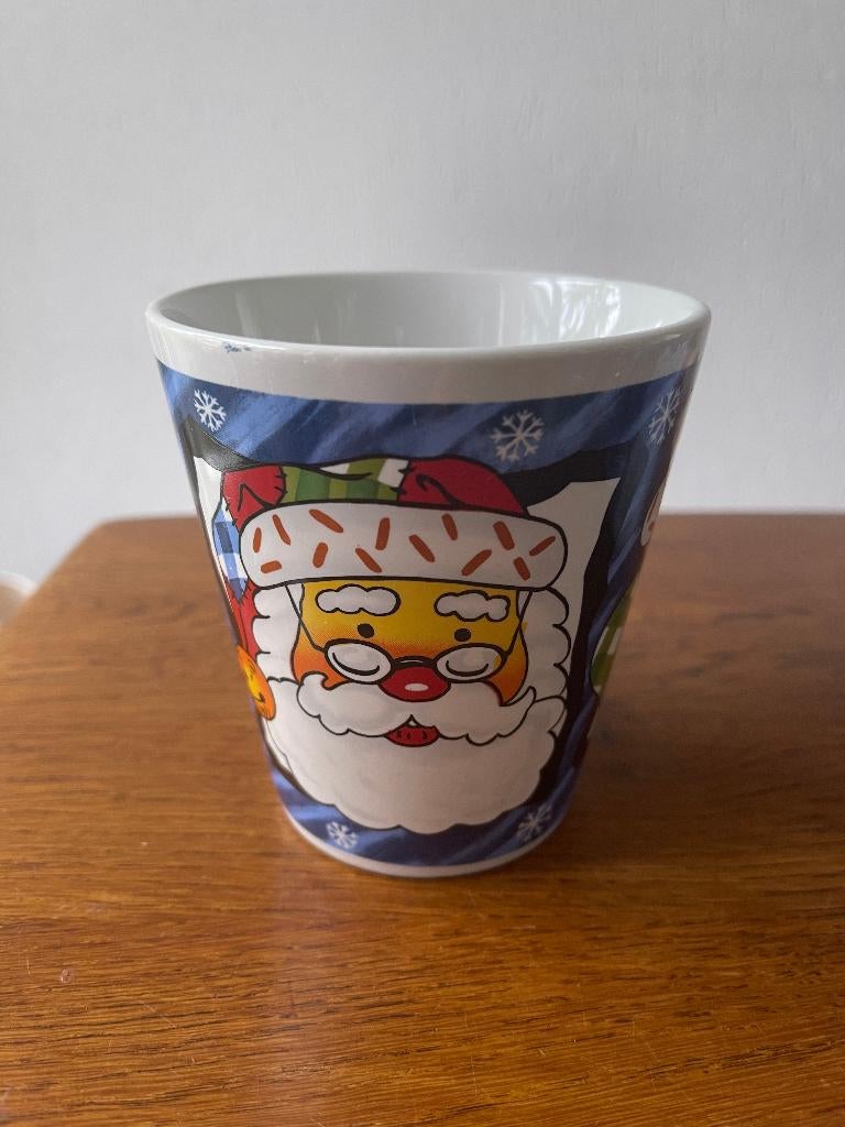 Mok "Kerstman en Pakje" Nieuw, Diversen, Kerst, Ophalen of Verzenden, Nieuw