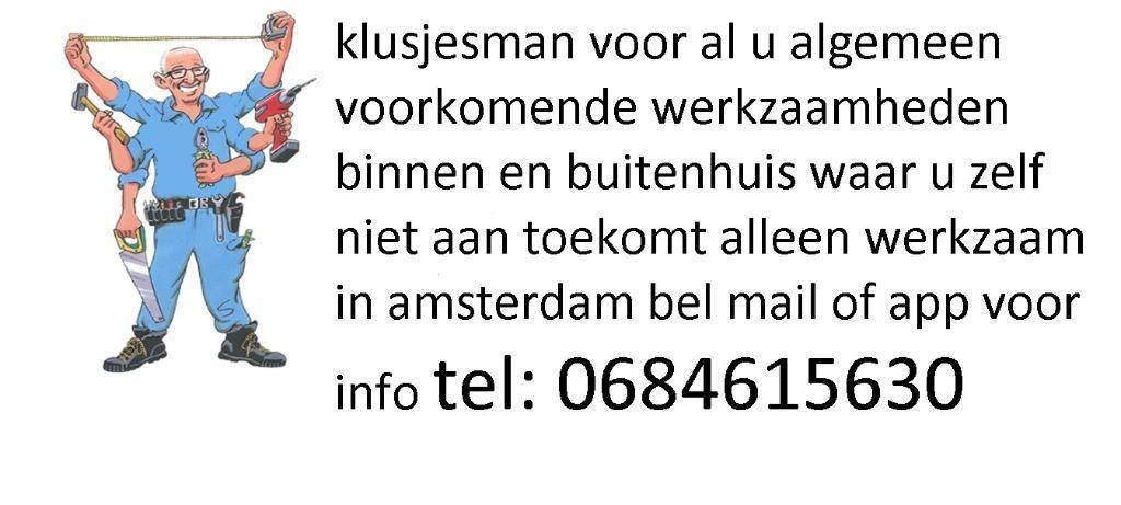 klussjesman, Vacatures, Rijbewijs B, Variabele uren, Bouwnijverheid, Overige vormen