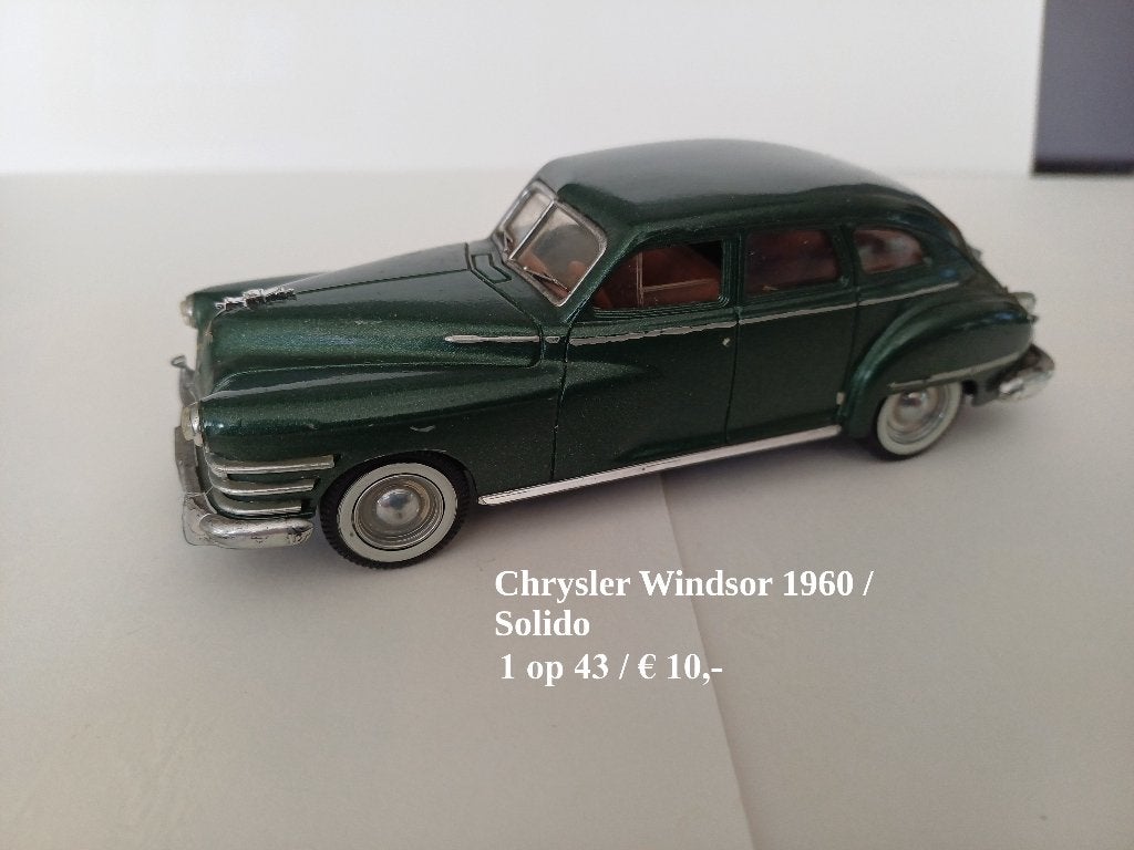 chrysler modelauto, Ophalen of Verzenden, Gebruikt, Auto