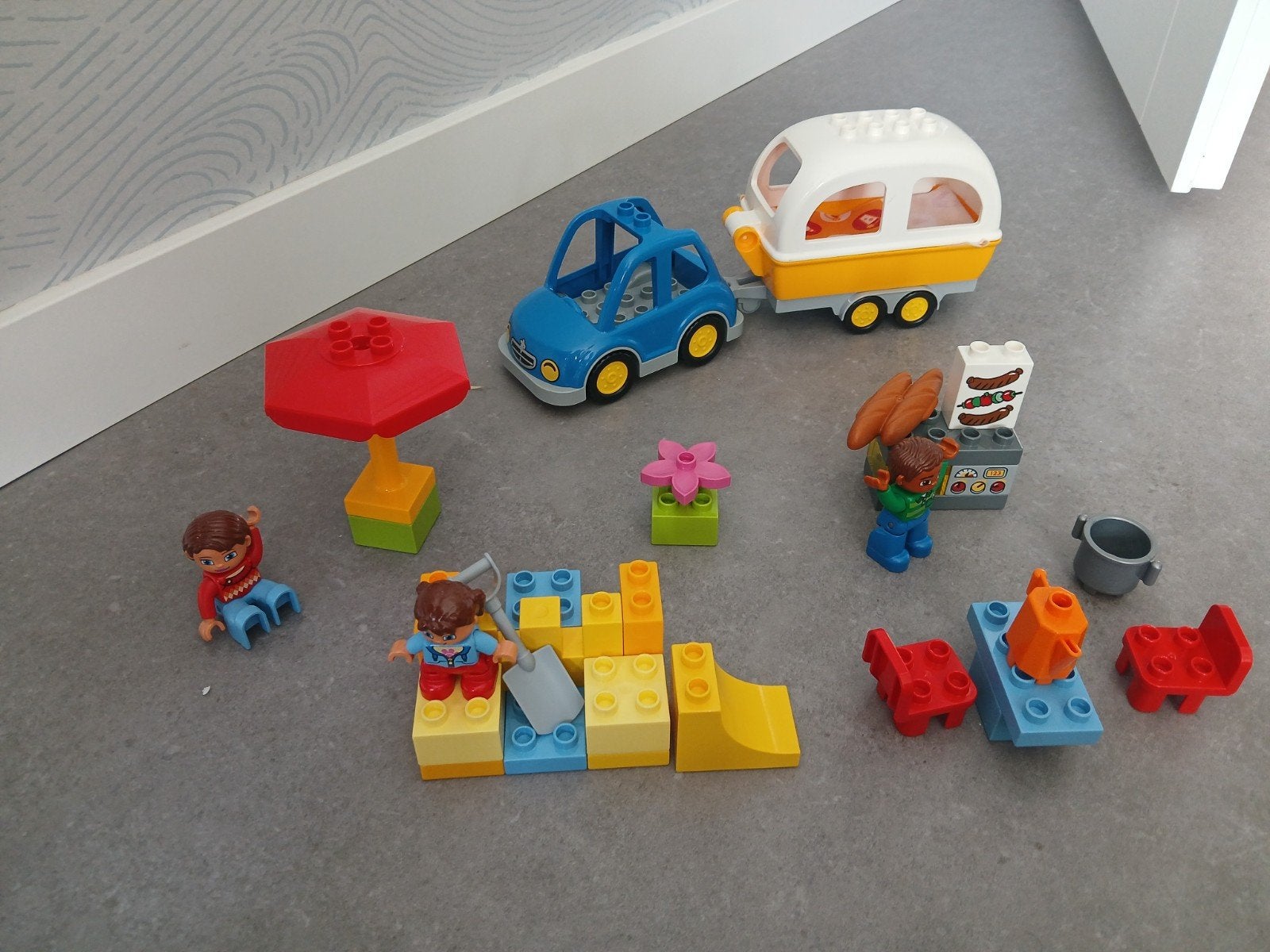 LEGO Duplo 10602 Kampeer avontuur, Gebruikt, Overige thema's, Ophalen of Verzenden, Duplo