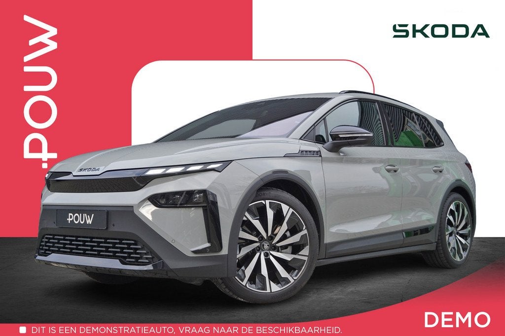 Skoda Elroq 85 286pk Sportline | Trekhaak Wegklapbaar | Acht, Auto's, Skoda, Automaat, 12 maanden, 82 kWh, 2019 kg