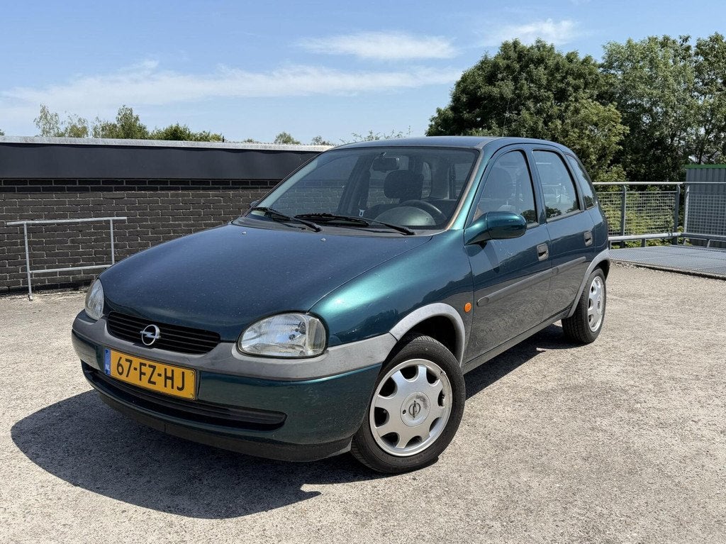 Opel Corsa 1.2i-16V ONYX | 5-DRS | IJSKOUDE AIRCO | 1e EIG!, Auto's, Opel, Gebruikt, Blauw, Origineel Nederlands, Bedrijf