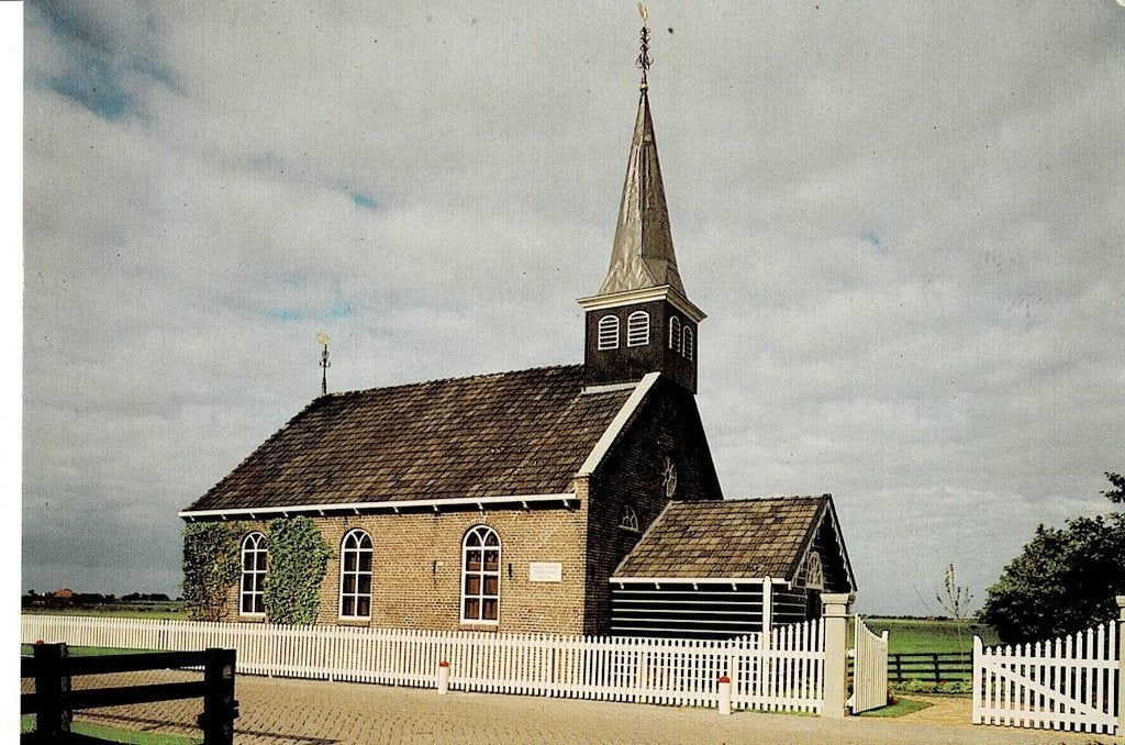 Allingawier, Kerk, Ophalen of Verzenden, Ongelopen, Friesland