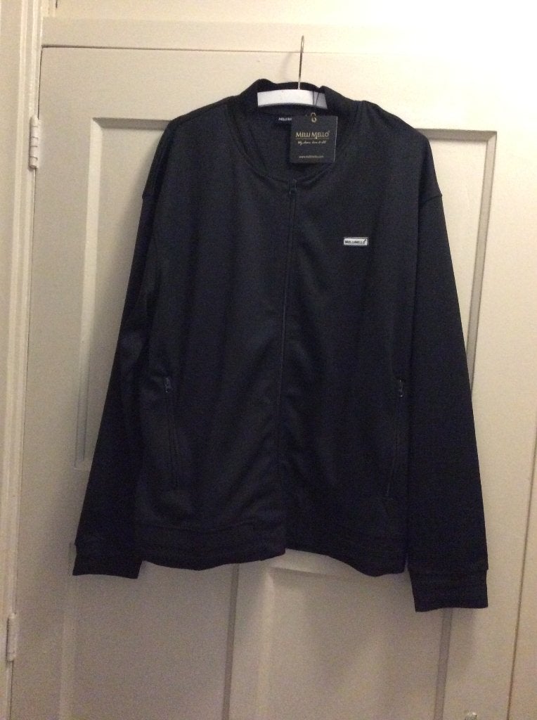 Melli Mello bomber jacket zwart. Maat XL. Nieuw, Zwart, Melli Mello, Ophalen of Verzenden, Maat 56/58 (XL)