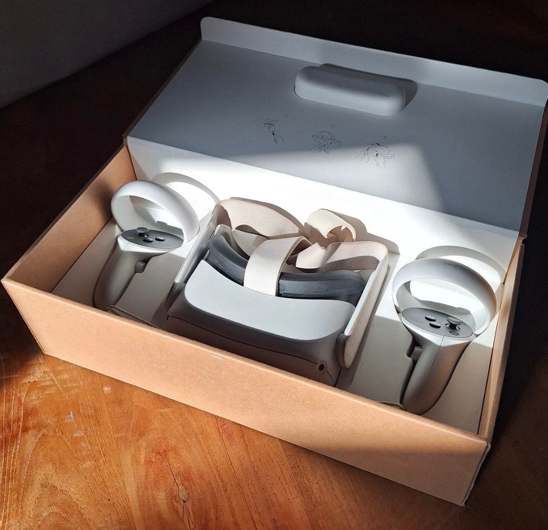 Meta Quest 2 Virtual Reality Set (Oculus), Ophalen of Verzenden, Zo goed als nieuw, Overige platformen
